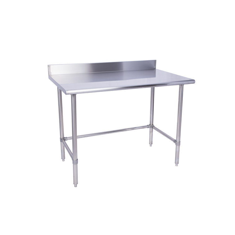 Restaurant Supply Depot Stainless Steel Open Base Work Table Wayfair